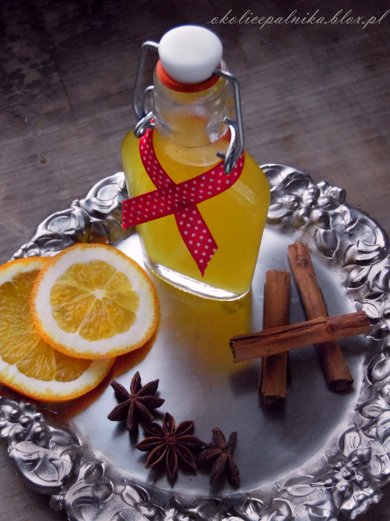  Świąteczna nalewka z pomarańczy