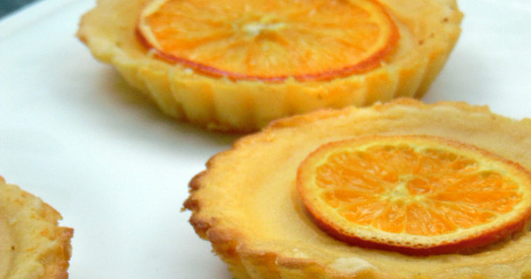 Mini tarty pomarańczowe