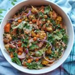 Sałatka z pieczonym kalafiorem